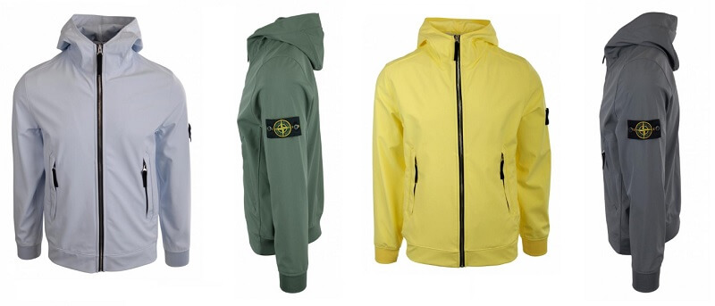 Stone Island softshell jassen in meerdere kleuren leverbaar