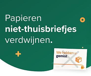 Post NL - Niet Thuis briefjes