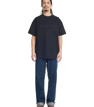 243302 tonal logo t shirt black 294302
