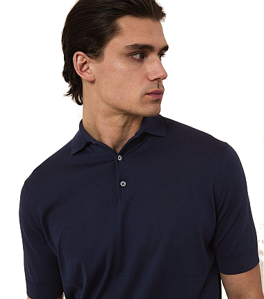 285134 260121 superlight cotton polo shirt