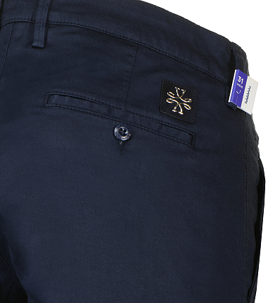 Jacob Cohen short donker blauw steekzak donker blauw