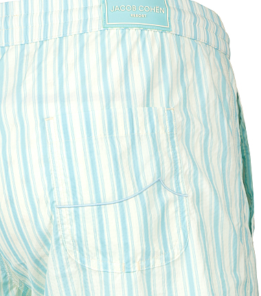 Jacob Cohen zwembroeken groen gestreept Ben Borst