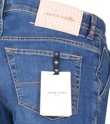 Jacob Cohen korte spijkerjeans herenmode Ben BorstNoordwijk