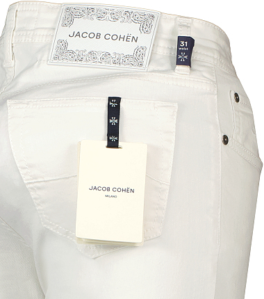 Witte Jacob Cohen jeans voor heren Bard Ben Borst 