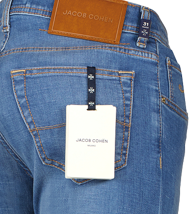Jacob Cohen Nick-slim jeans herenmode Ben Borst
