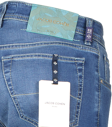 Wijdere jeans Jacob Cohen heren 