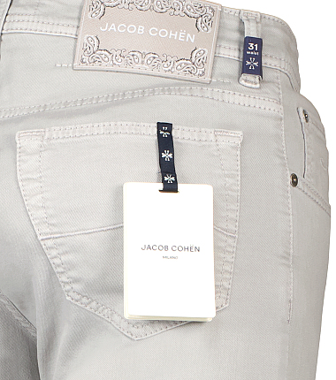 Jacob Cohen bard licht grijze jeans Ben Borst