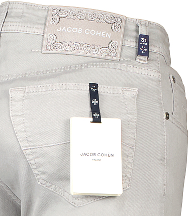 Jacob Cohen bard licht grijze jeans Ben Borst