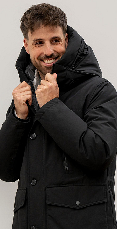 woolrich parka jas ramar voor heren collectie 2025
