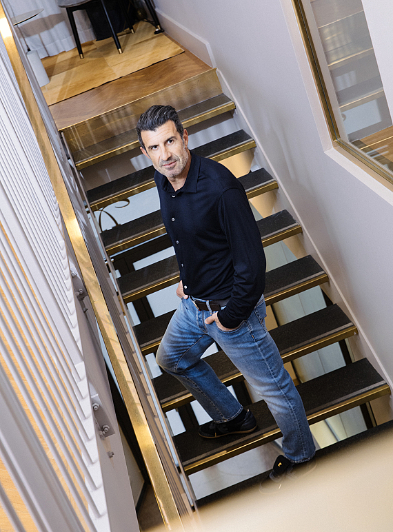Luis Figo Jacob Cohen collectie najaar 2025