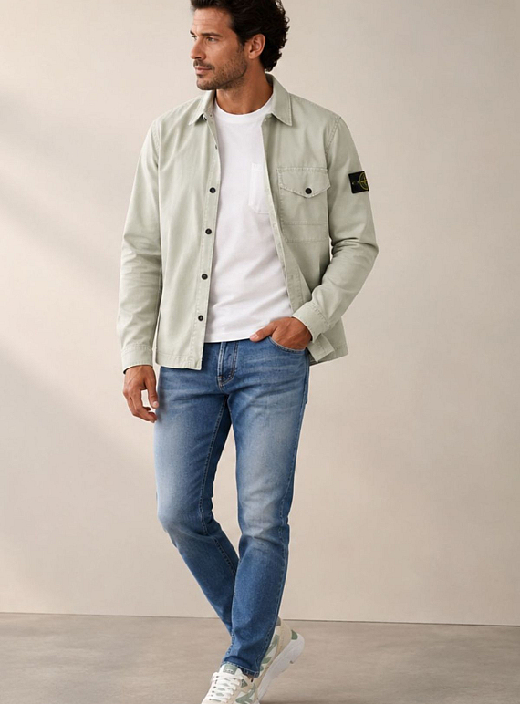 Overshirts voor heren zomer collectie