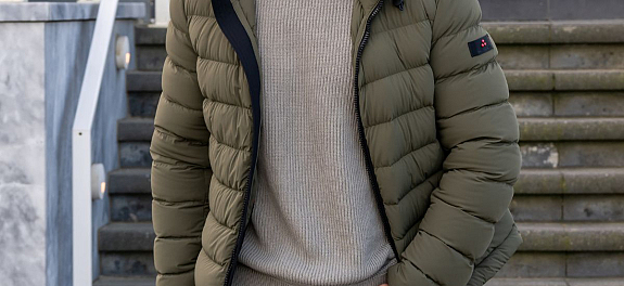 winter look nieuwe collectie peuterey jas