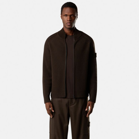Stone Island vest nieuwe Ghost collectie bruin