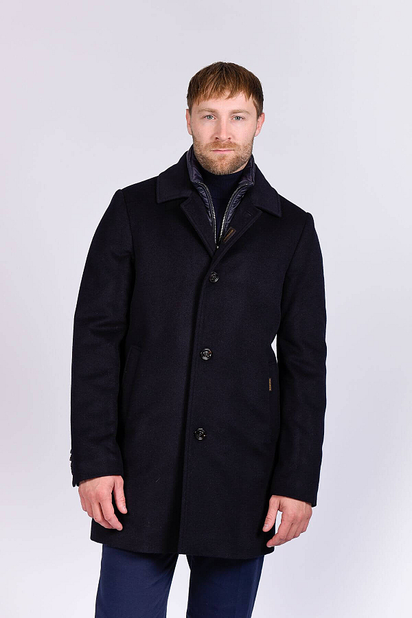 148884 moorer wollen jas blauw