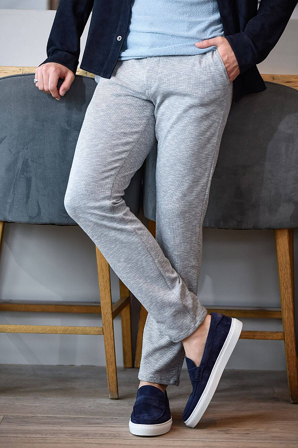 174889 the goodpeople broek blake grijs
