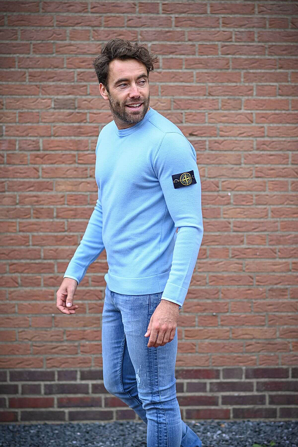 195382 stone island trui 7915526a1 blauw