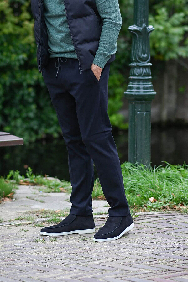 197156 cavallaro broek zeradino trousers zwart. 