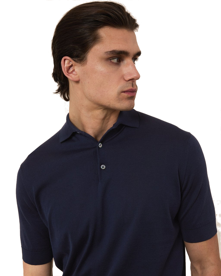 285134 260121 superlight cotton polo shirt