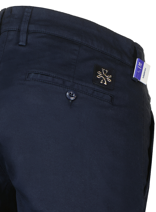 Jacob Cohen short donker blauw steekzak donker blauw