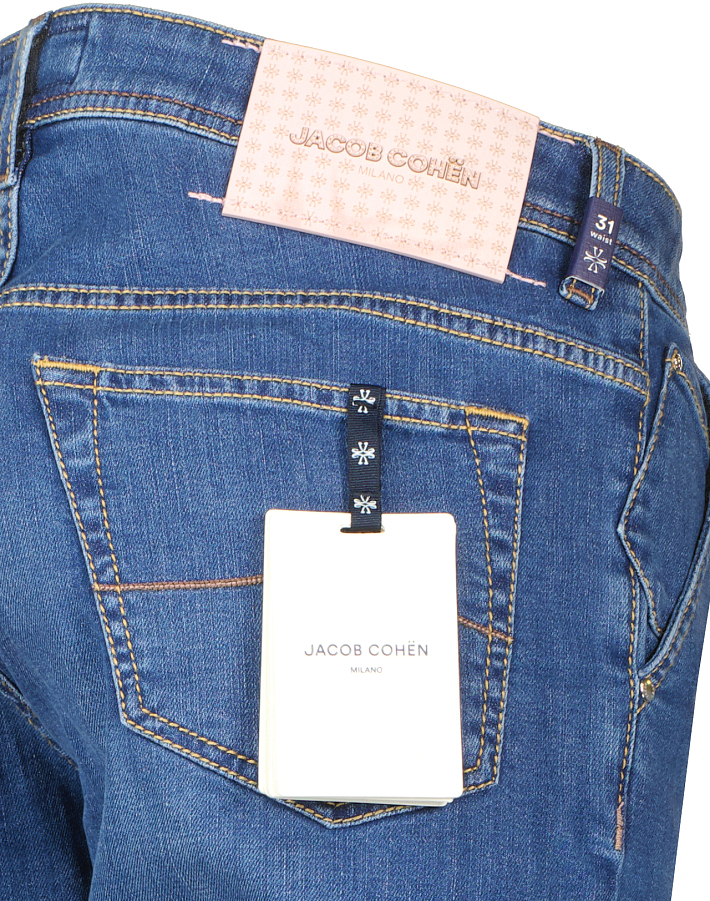 Jacob Cohen korte spijkerjeans herenmode Ben BorstNoordwijk