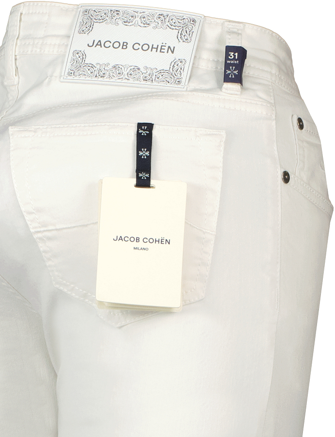 Witte Jacob Cohen jeans voor heren Bard Ben Borst 