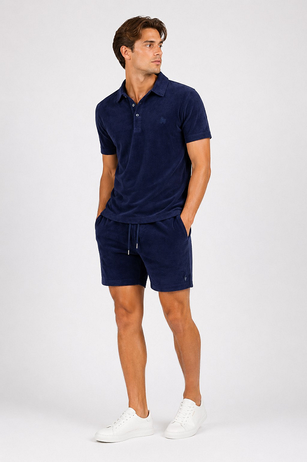 298327 ralph lauren badstofset donker blauw