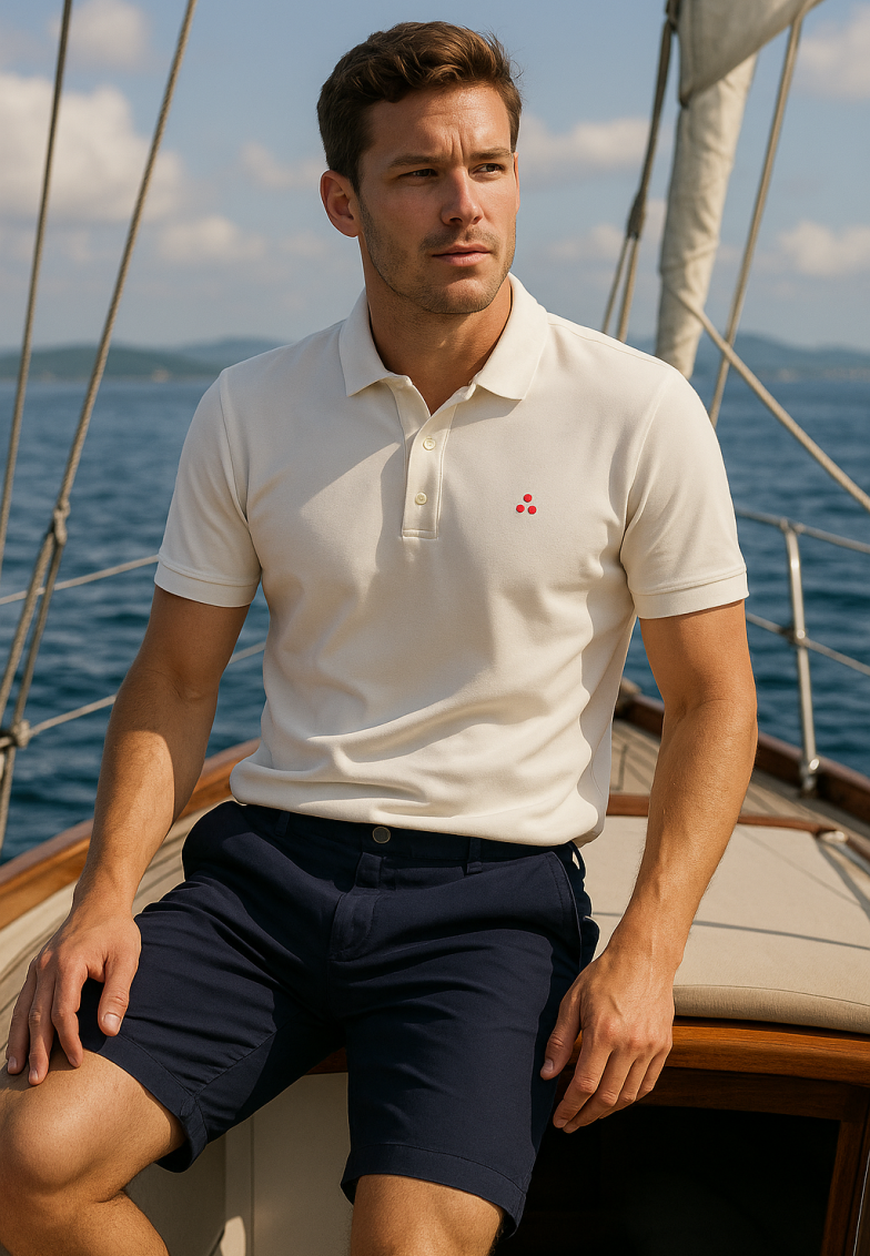 polo peuterey en short cavallaro edio