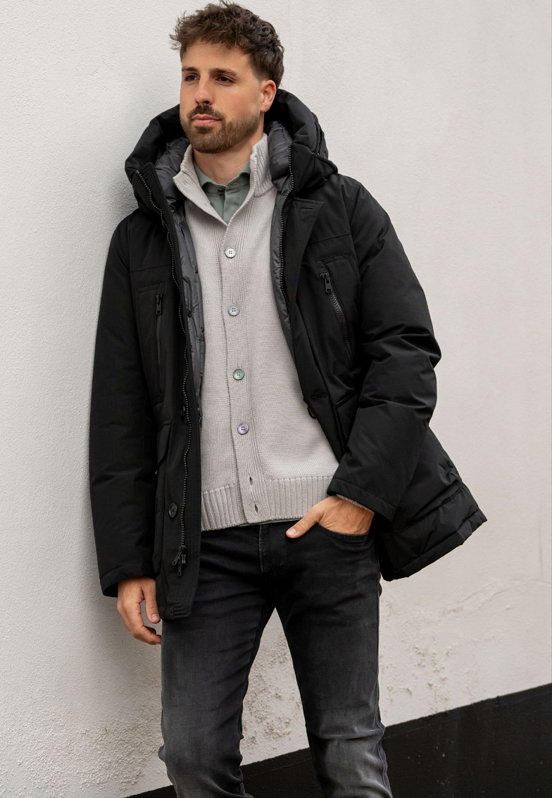 Winterlook voor heren van Ben Borst