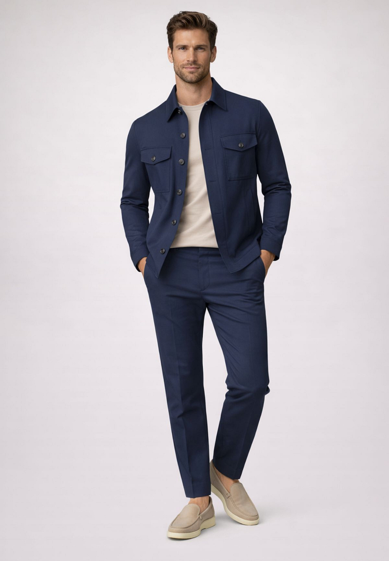 Corneliani overshirt en broek nieuwe collectie 2026 bij Ben Borst