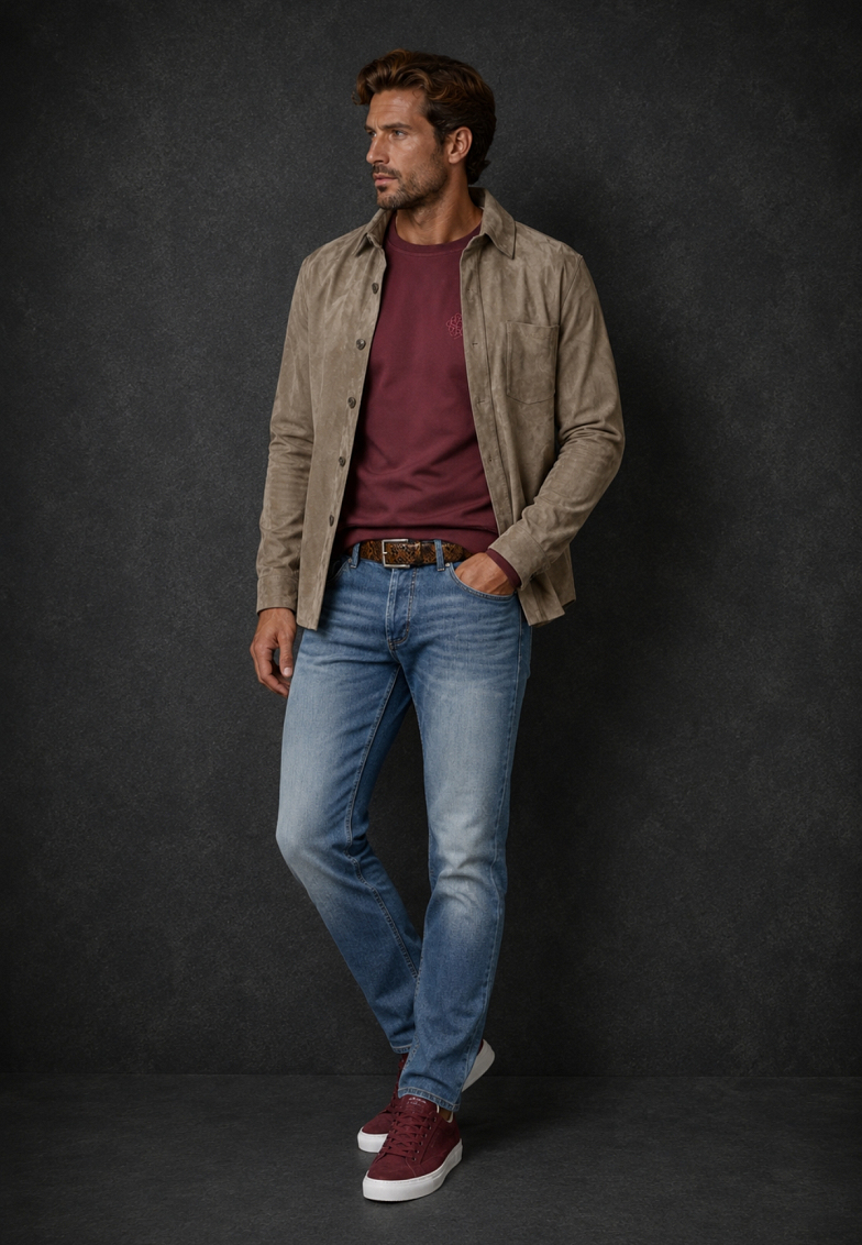 Arma overshirt look herfst 2026 Ben Borst