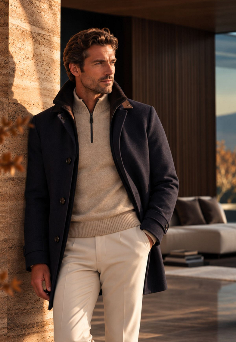 Herfst look heren nieuw binnen
