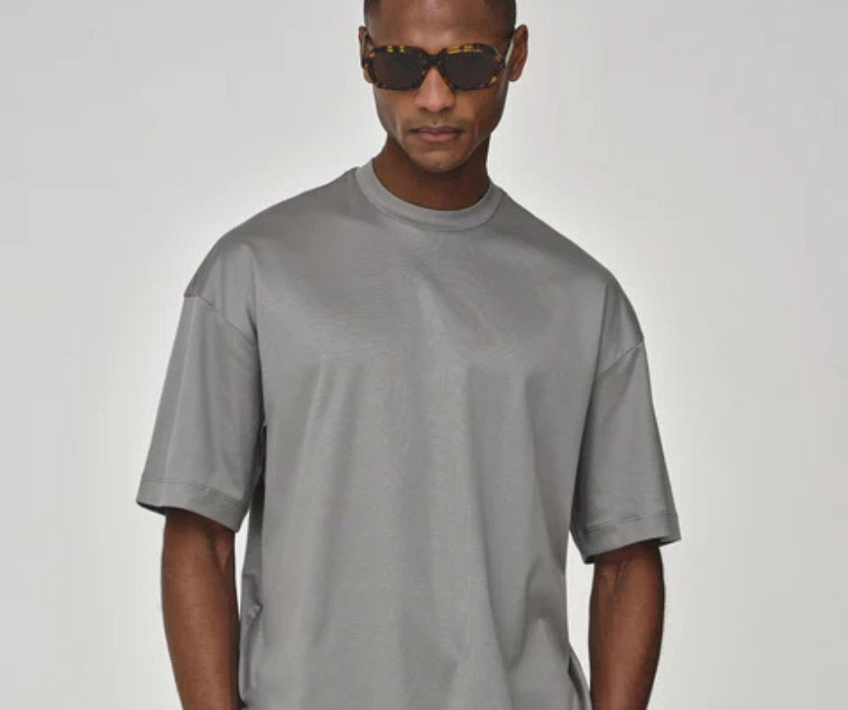 Valenza T-shirt korte mouwen grijs zomer 2025