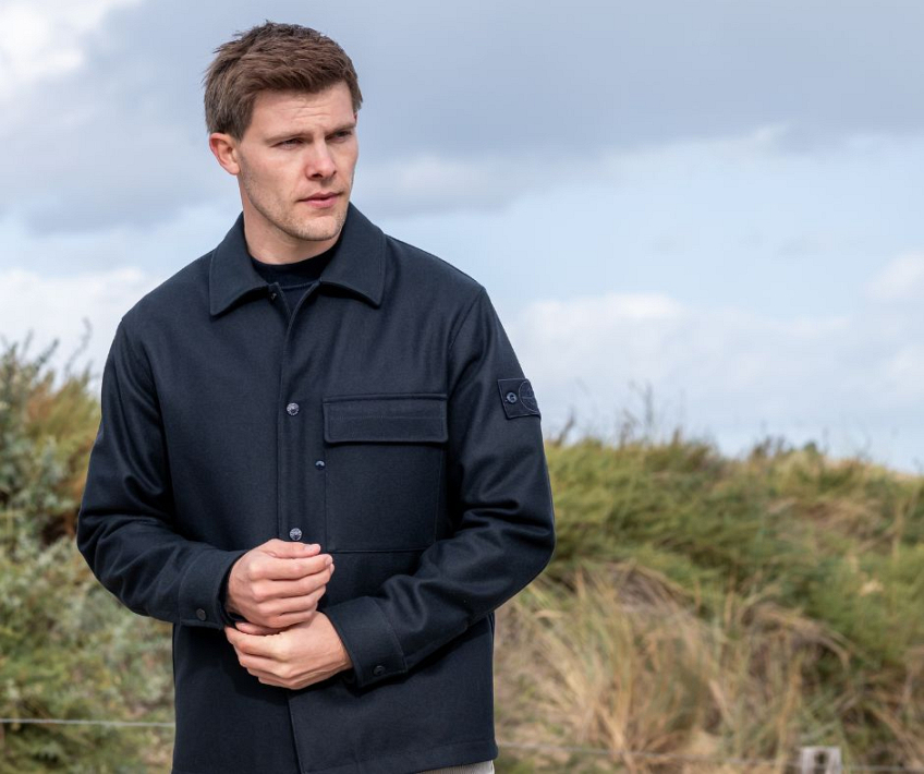 Stone Island Ghost overshirt bij Ben Borst