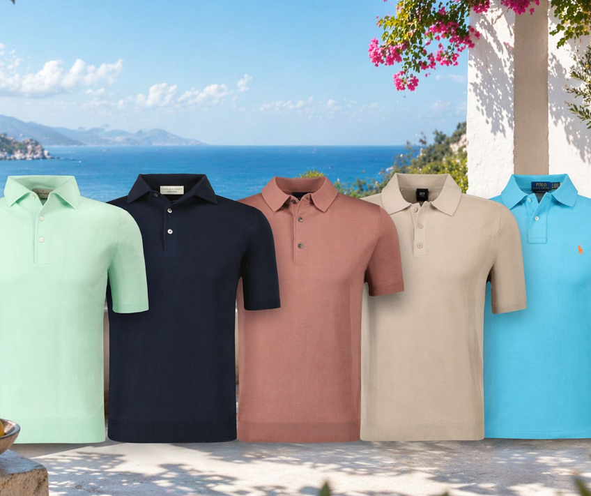 Mooie en luxe polo's voor heren 
