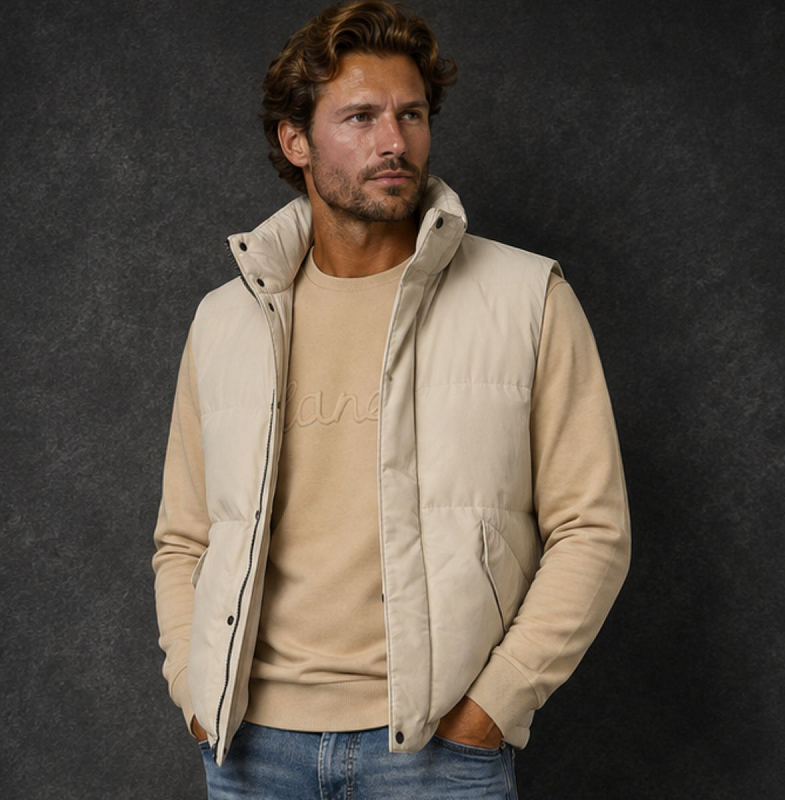 flaneur sweater en stone island bodywarmer nieuwe collectie 